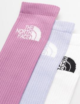 NORTH FACE PACKS 3 CALCETINES SPORT CUSH