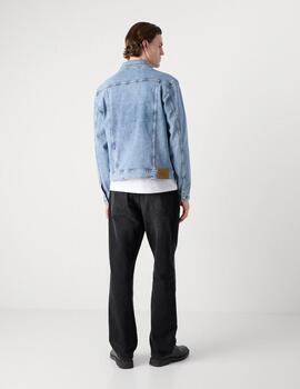 CALVIN KLEIN CAZADORA DENIM SLIM AZUL