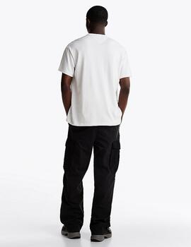 TOMMY CAMISETA BLANCA LINEAR LOGO