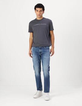 TOMMY CAMISETA WASHED BLACK