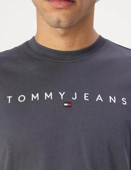 TOMMY CAMISETA WASHED BLACK