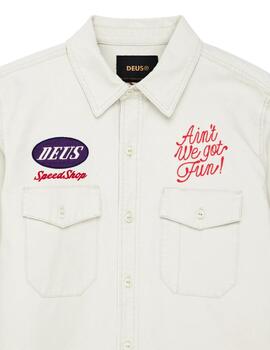 DEUS SOBRECAMISA BLANCA TIN LIZZIE