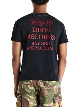 DEUS CAMISETA ANTRACITA DIVINE CONNECTION