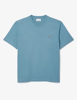 LACOSTE CAMISETA AZUL CLASSIC FIT