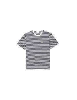 LACOSTE CAMISETA RAYAS MARINO CLASSIC FIT