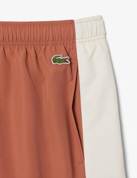 LACOSTE BAÑADOR TEJA BEIGE