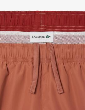 LACOSTE BAÑADOR TEJA BEIGE