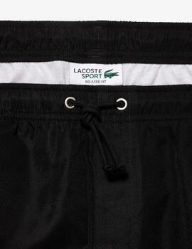 LACOSTE PANT CORTO NEGRO TENIS