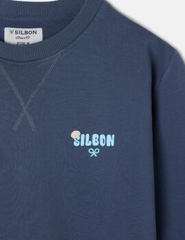 SILBON SUDADERA MARINO SOCIAL CLUB