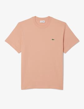 LACOSTE CAMISETA CLASSIC FIT SALMÓN