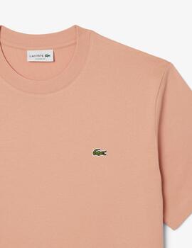 LACOSTE CAMISETA CLASSIC FIT SALMÓN