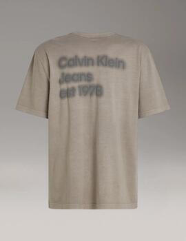 CALVIN KLEIN CAMISETA ROCK RIDGE WASHED PUFF