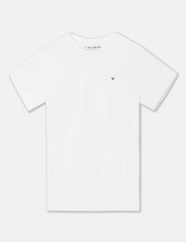 SILBON CAMISETA BLANCA MINILOGO