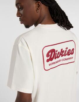 DICKIES CAMISETA BLANCA LEWISTOWN