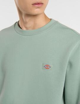 DICKIES SUDADERA OAKPORT VERDE CLARO