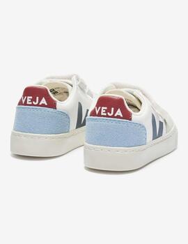 VEJA SMALL V-12 EXTRA WHITE MULTI STEEL