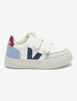 VEJA SMALL V-12 EXTRA WHITE MULTI STEEL