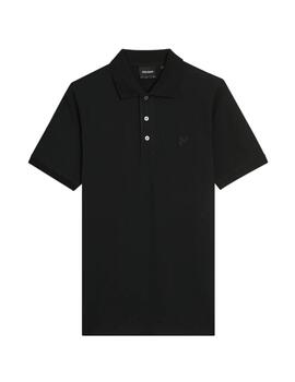 LYLE&SCOTT POLO JET BLACK SUPERFINE