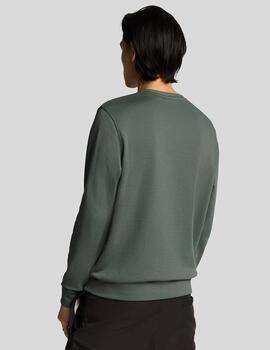 LYLE&SCOTT SUDADERA VERDE MERCURIAL