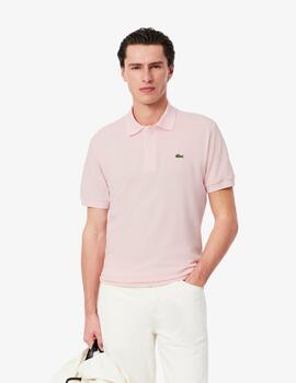 LACOSTE POLO CLASSIC FIT ROSA