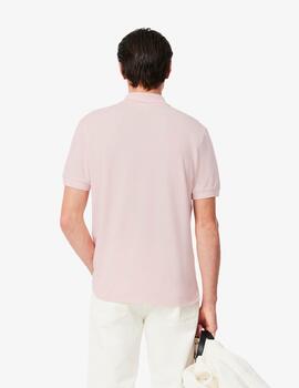 LACOSTE POLO CLASSIC FIT ROSA