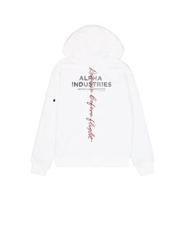 ALPHA HOODIE BLANCA SIGNATURE