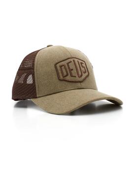 DEUS GORRA MARRON SHIELD TRUCKER