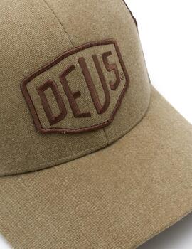 DEUS GORRA MARRON SHIELD TRUCKER