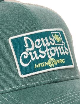 DEUS GORRA VERDE OPEN HEAD