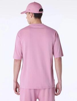 NEW ERA CAMISETA ROSA OVERSIZE