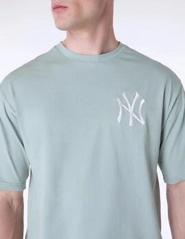 NEW ERA CAMISETA VERDE OVERSIZE