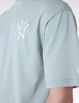 NEW ERA CAMISETA VERDE OVERSIZE