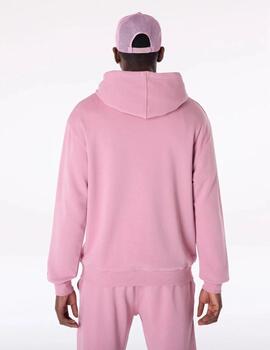 NEW ERA HOODIE OVERSIZE ROSA NY