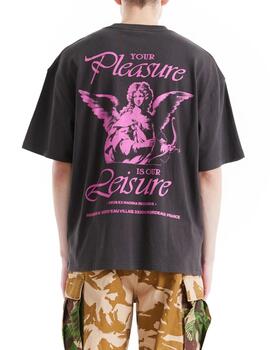 DEUS CAMISETA ANTRACITA LADY LIBERTINE