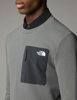 NORTH FACE SUDADERA GRIS KECHA