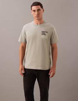 CALVIN KLEIN CAMISETA ROCK RIDGE FADE BOX