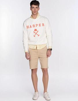 HARPER SUDADERA BLANCA NEW ENGLAND