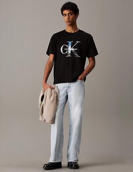 CALVIN KLEIN CAMISETA NEGRA PHOTO MONOGRAM