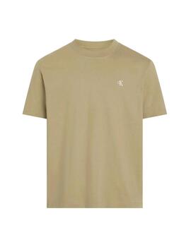 CALVIN KLEIN CAMISETA CAMEL SERIF FRONT GRPHIC