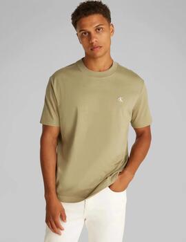 CALVIN KLEIN CAMISETA CAMEL SERIF FRONT GRPHIC