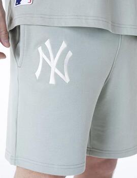 NEW ERA SHORT VERDE AGUA NY