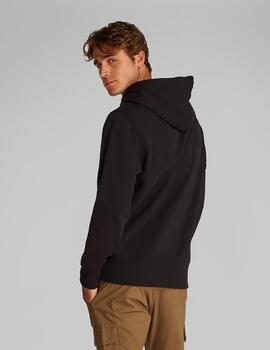 CALVIN KLEIN HOODIE NEGRA SERIF FRONT GRAPHIC