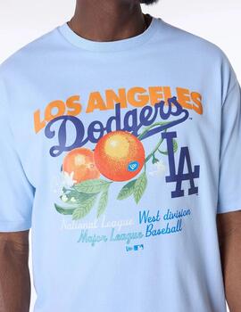 NEW ERA CAMISETA AZUL FRUITS LA DODGERS