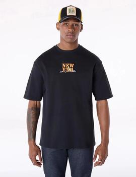 NEW ERA CAMISETA NEGRA DRINK OVERSIZE