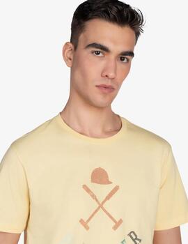 HARPER CAMISETA PREPPY AMARILLO