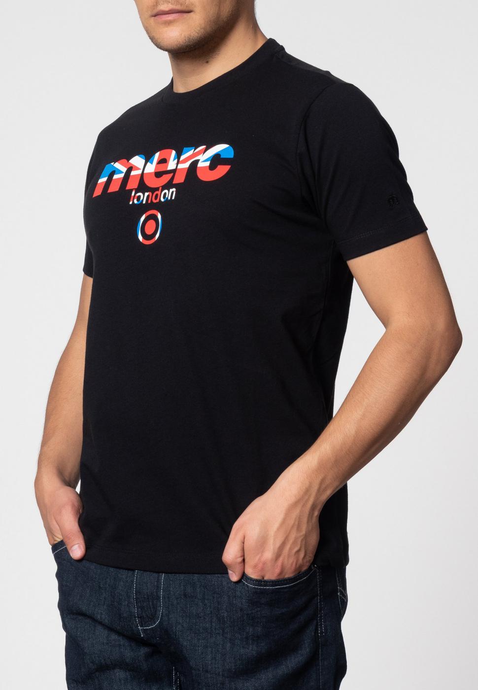 Camiseta Broadwell Negro Merc para Hombre