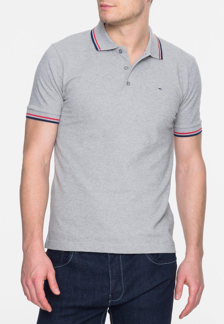 Polo Merc Card Gris para Hombre