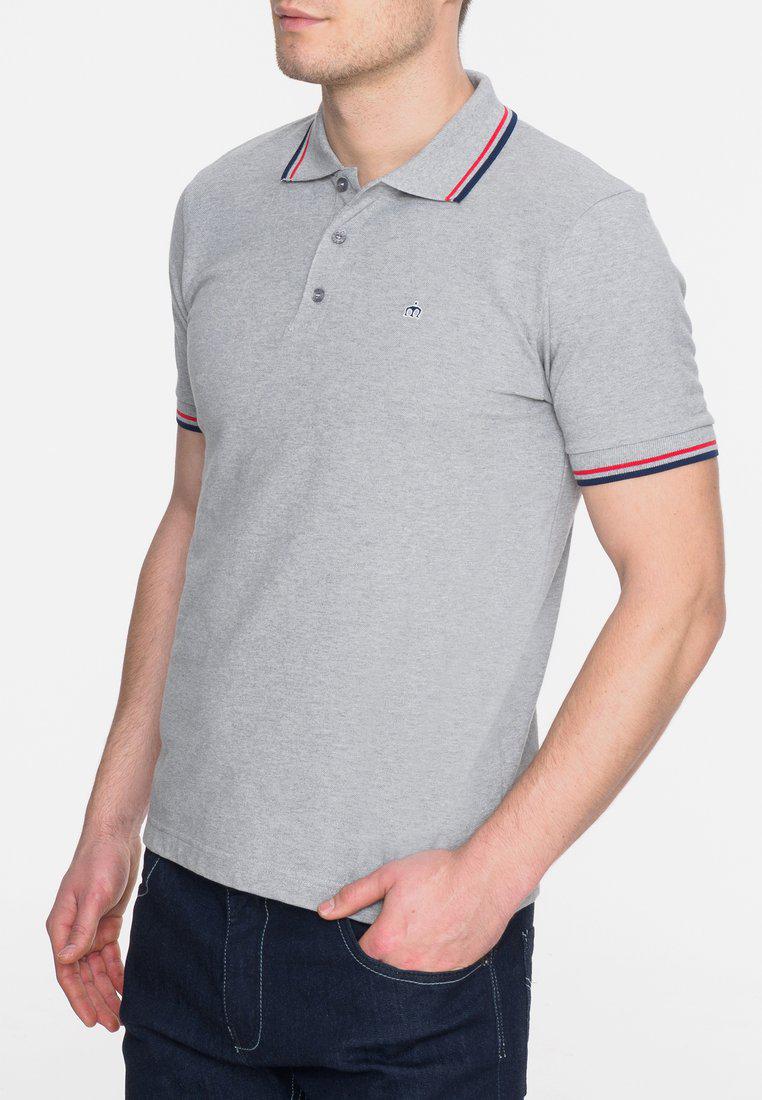 Polo Merc Card Gris para Hombre
