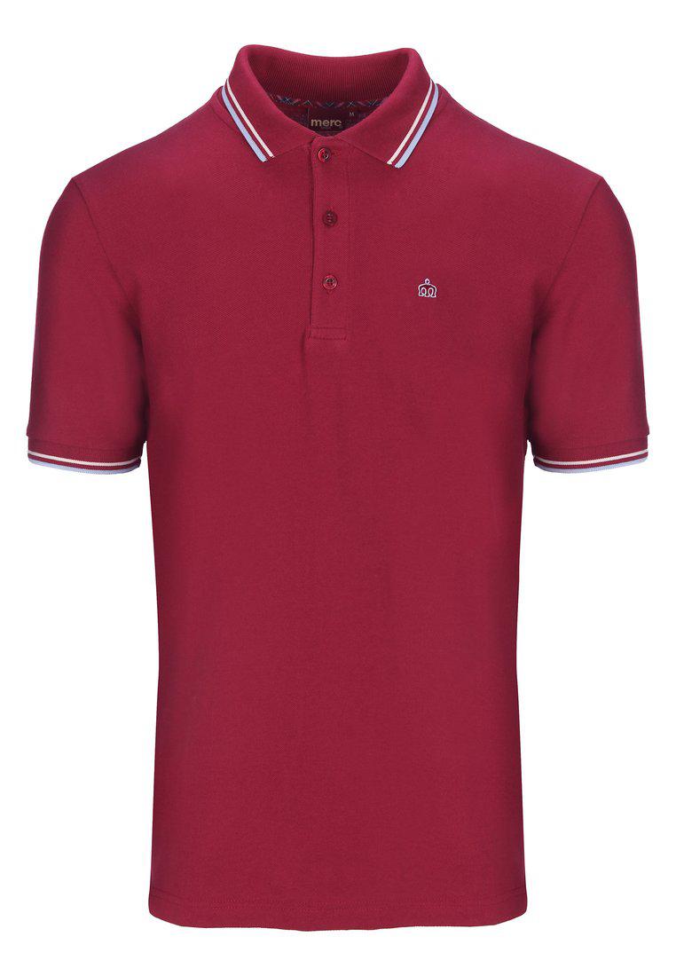 Polo Merc Card Claret para Hombre