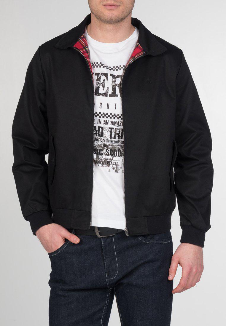 MERC HARRINGTON BLACK JACKET